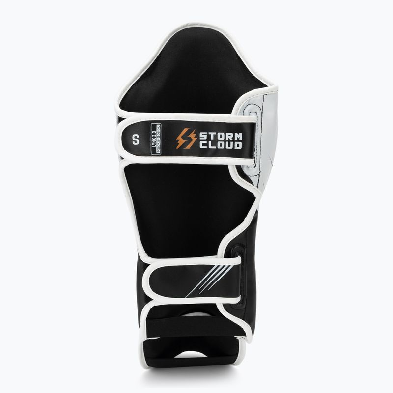 Shin guards StormCloud Lynx 2.0 black/white 5