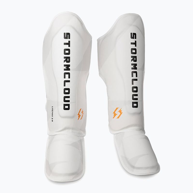 Shin guards StormCloud Lite 2.0 white/black