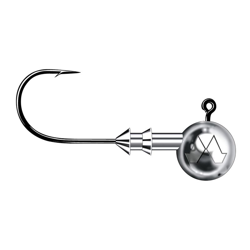 Mustad Classic jig head 3 pcs. 3/0 silver PDF-724-050-030