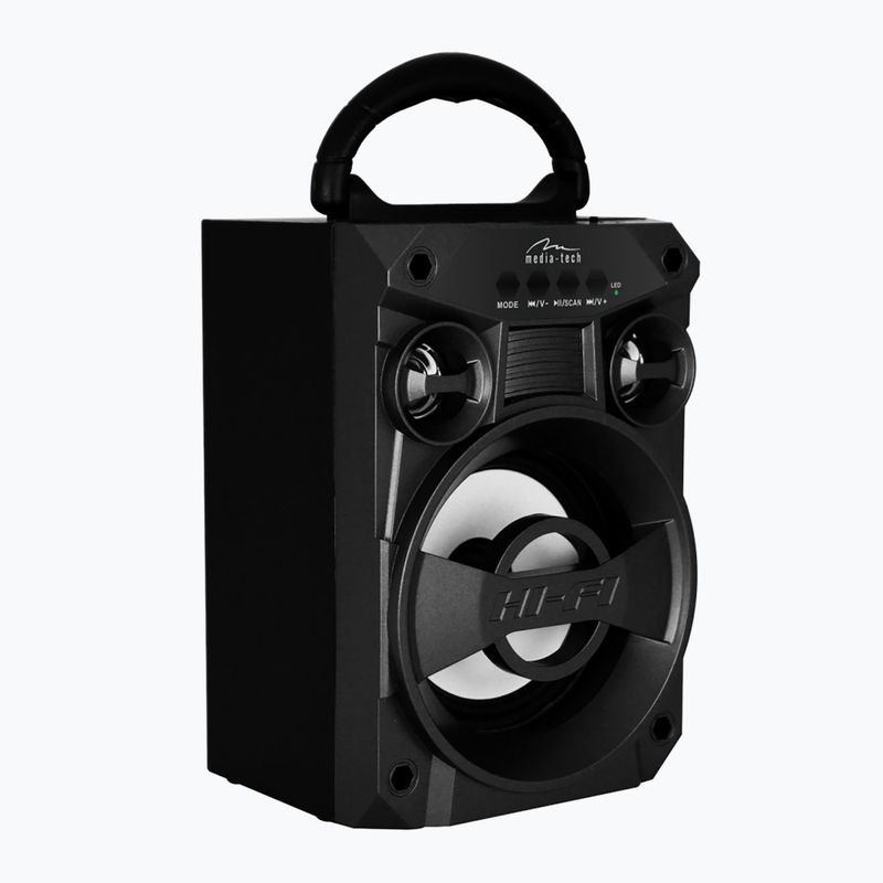 Media-Tech Boombox LT mobile speaker black/grey 3