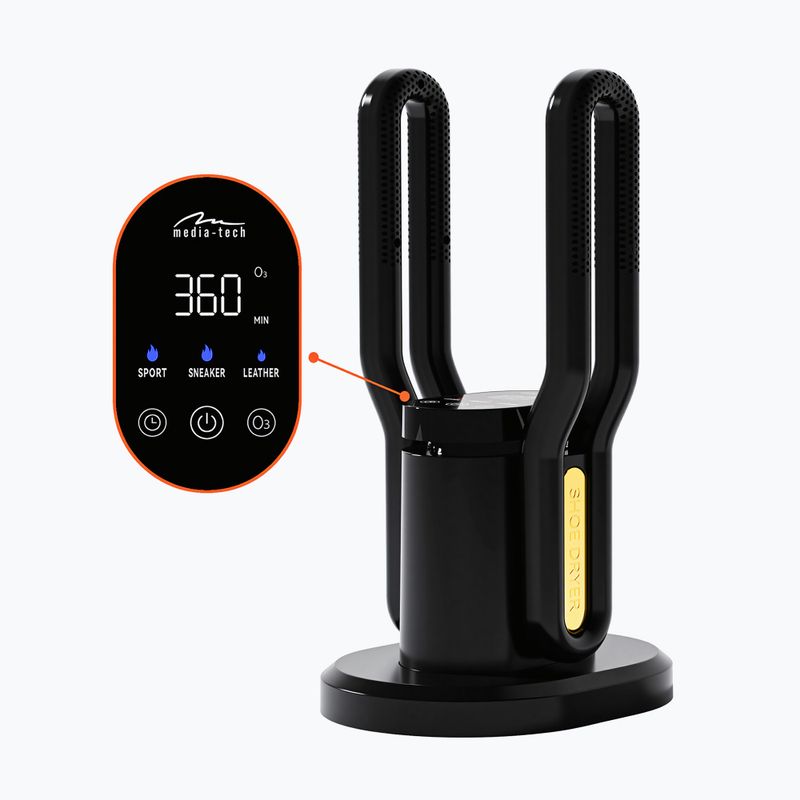 Shoe dryer Media-Tech Shoe Ozone Pro+ black/yellow 7