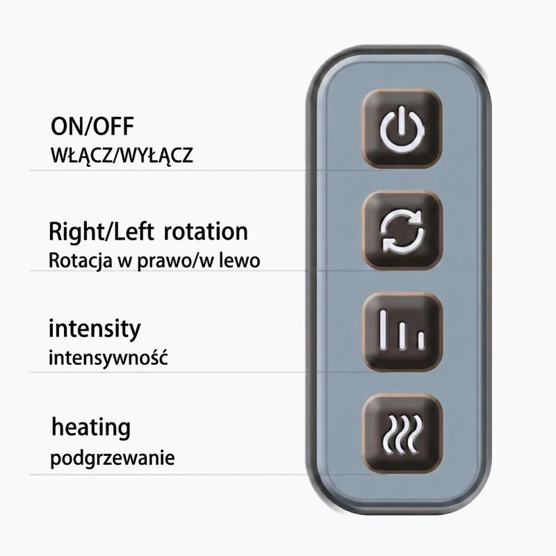 Massager Media-Tech Warming Feet grey 10