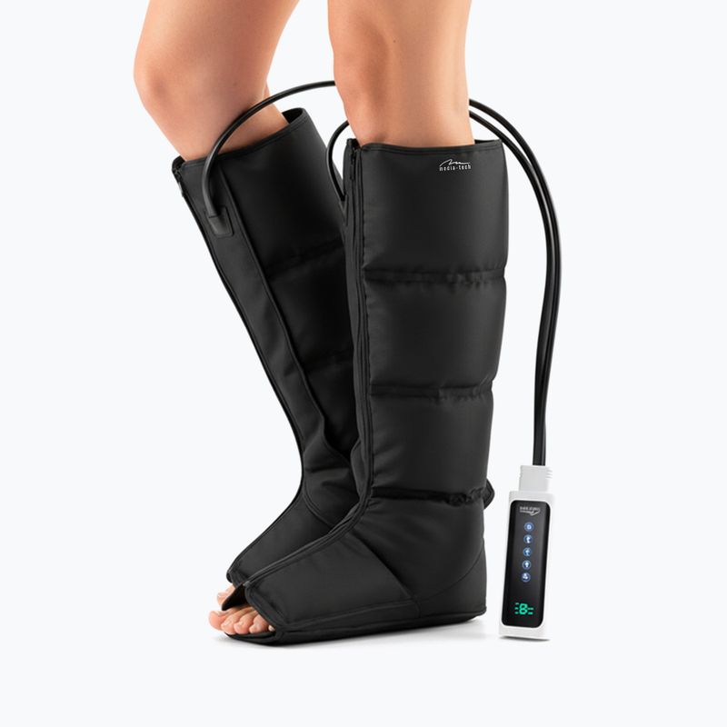 Leg lymphatic massager Media-Tech Air Compression Lymphatic Drainage black 8