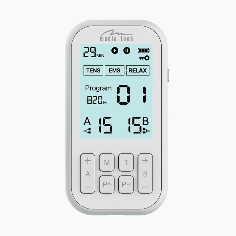 Massager Media-Tech Tens/Ems Physiotherapy white 2