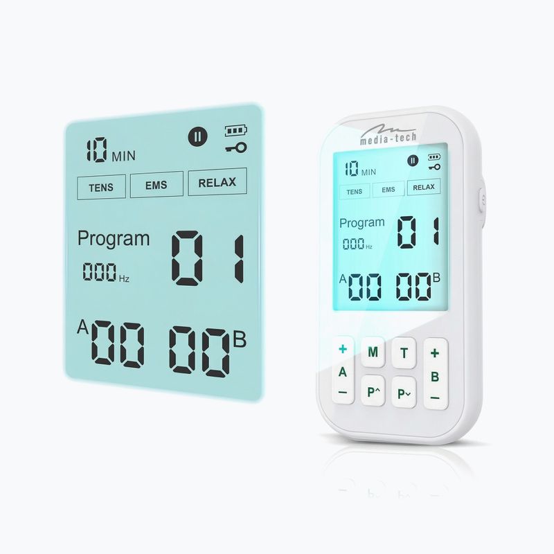 Massager Media-Tech Tens/Ems Physiotherapy white 8