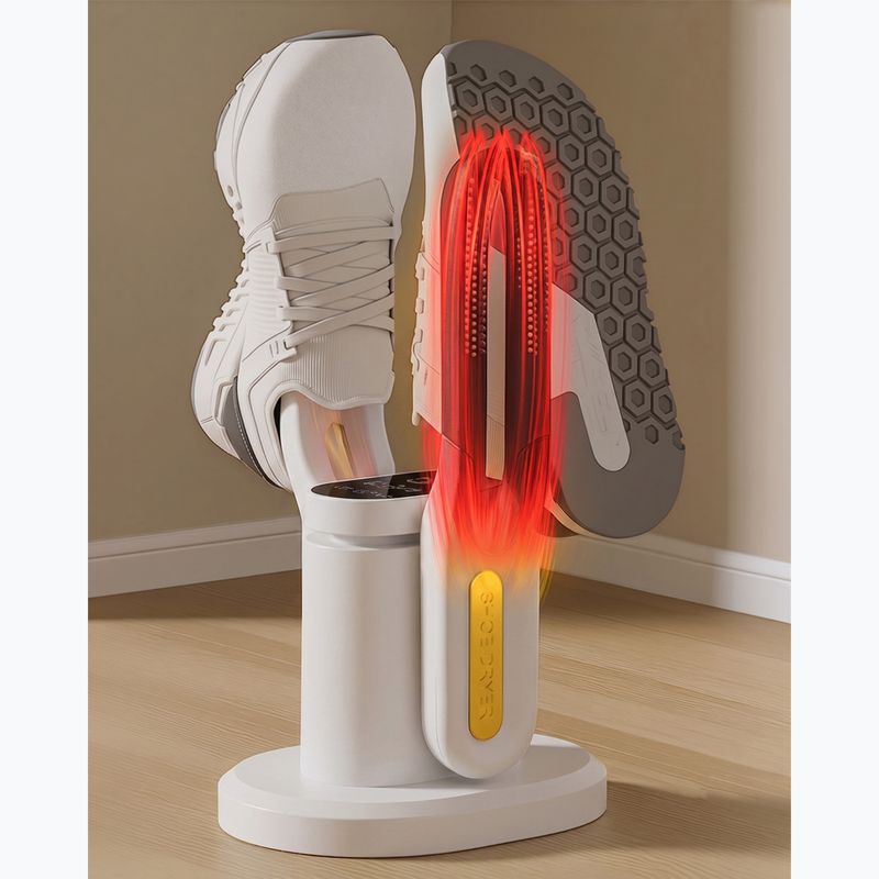 Shoe dryer Media-Tech Ozone Pro+ white/yellow 9