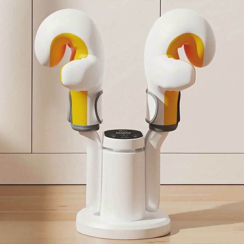 Shoe dryer Media-Tech Ozone Pro+ white/yellow 13