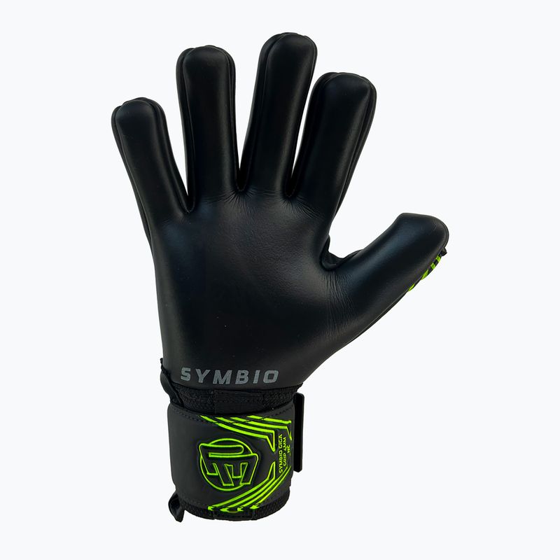 Football Masters Symbio NC fluo children's goalkeeper gloves 2