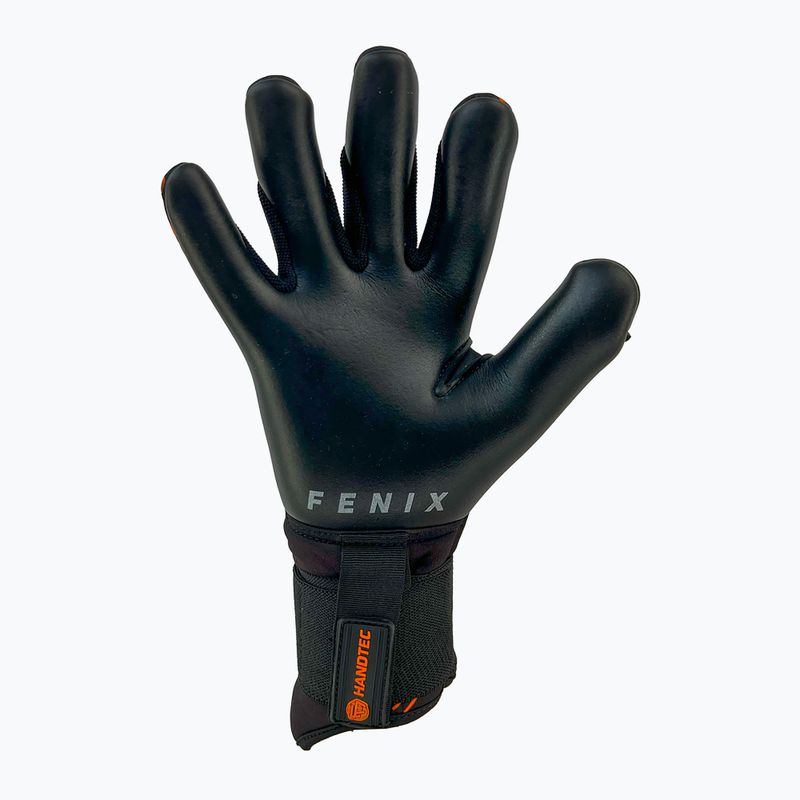 Football Masters Fenix orange fluo children's goalkeeper gloves 2