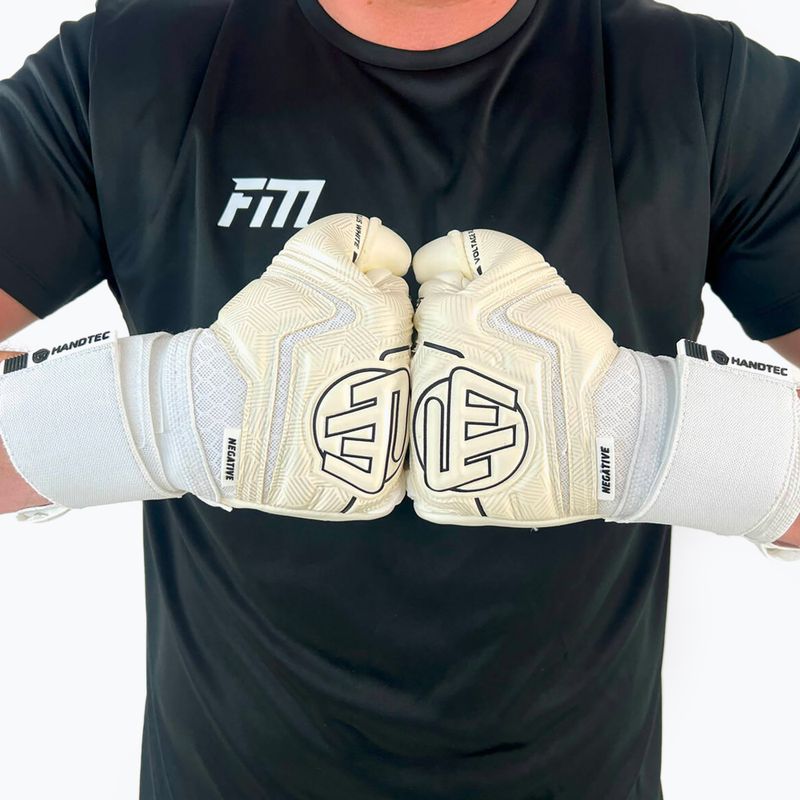 Football Masters Voltage Plus NC white goalkeeper gloves 5