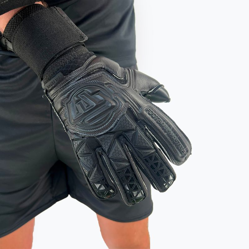 Football Masters Voltage Plus RF goalkeeper glove black 5