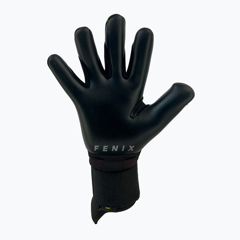 Football Masters Fenix green fluo goalkeeper gloves 2