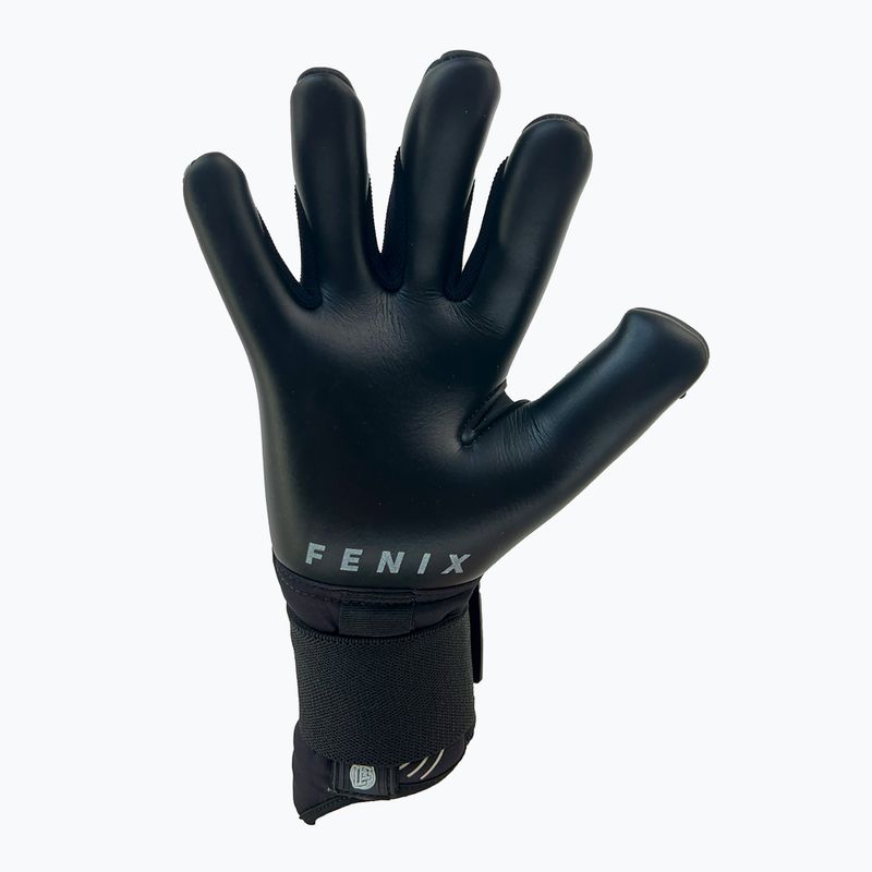 Football Masters Fenix black goalkeeper gloves 2