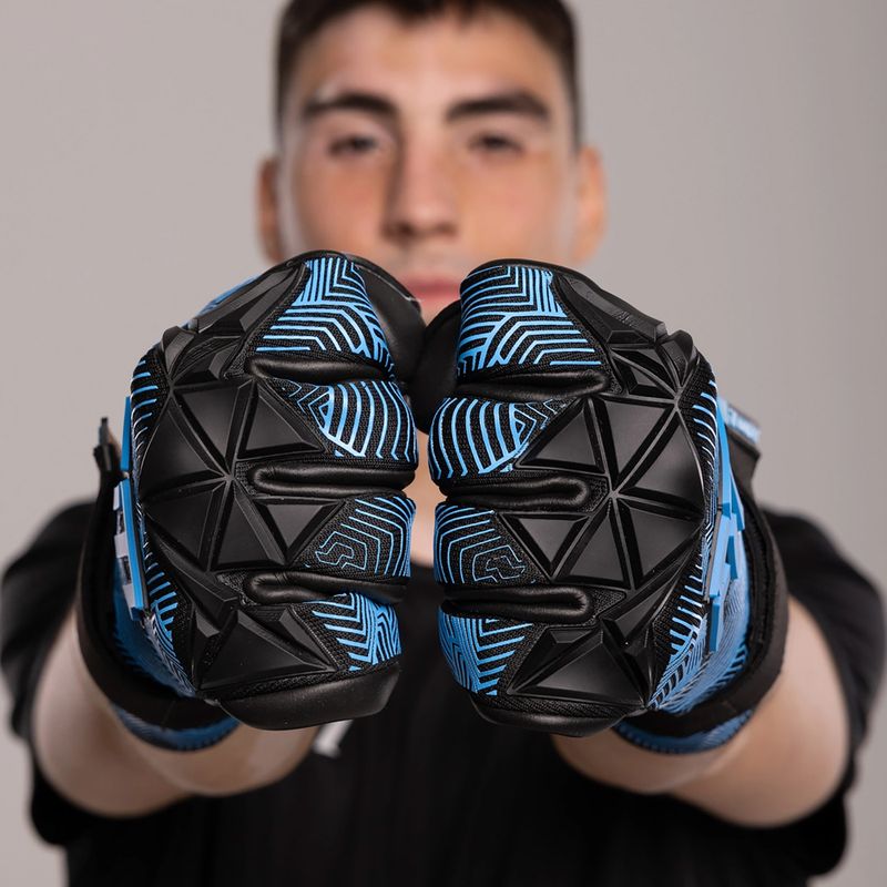 Football Masters Varis X Pro NC goalkeeper glove black/blue 6