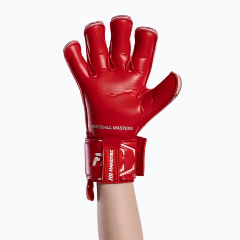 Children's goalkeeper gloves Football Masters Invictus X Jr rose 6