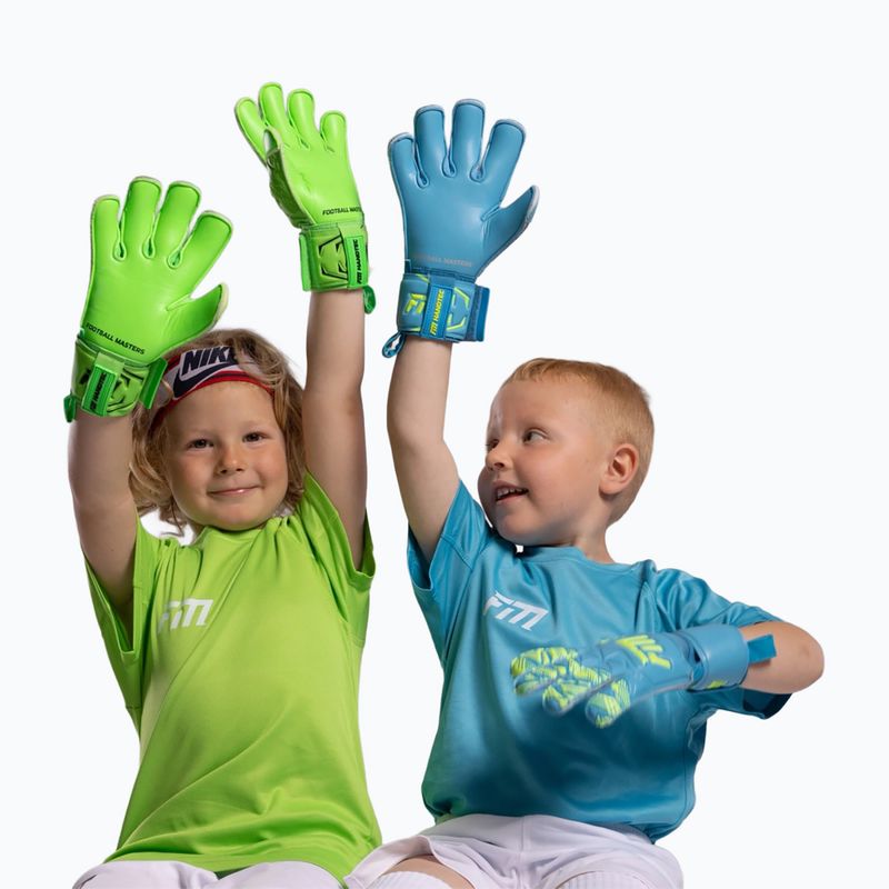 Children's goalkeeper gloves Football Masters Invictus X Jr miami 2