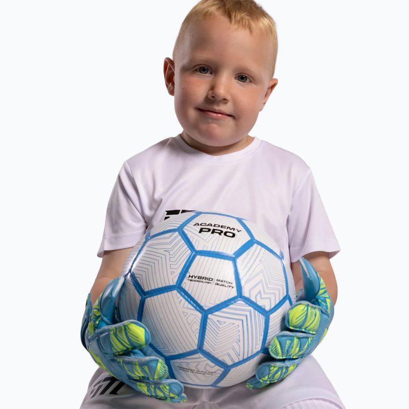 Children's goalkeeper gloves Football Masters Invictus X Jr miami 3