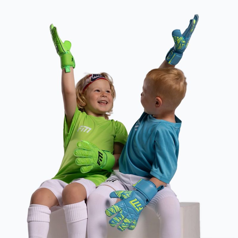 Children's goalkeeper gloves Football Masters Invictus X Jr miami 7