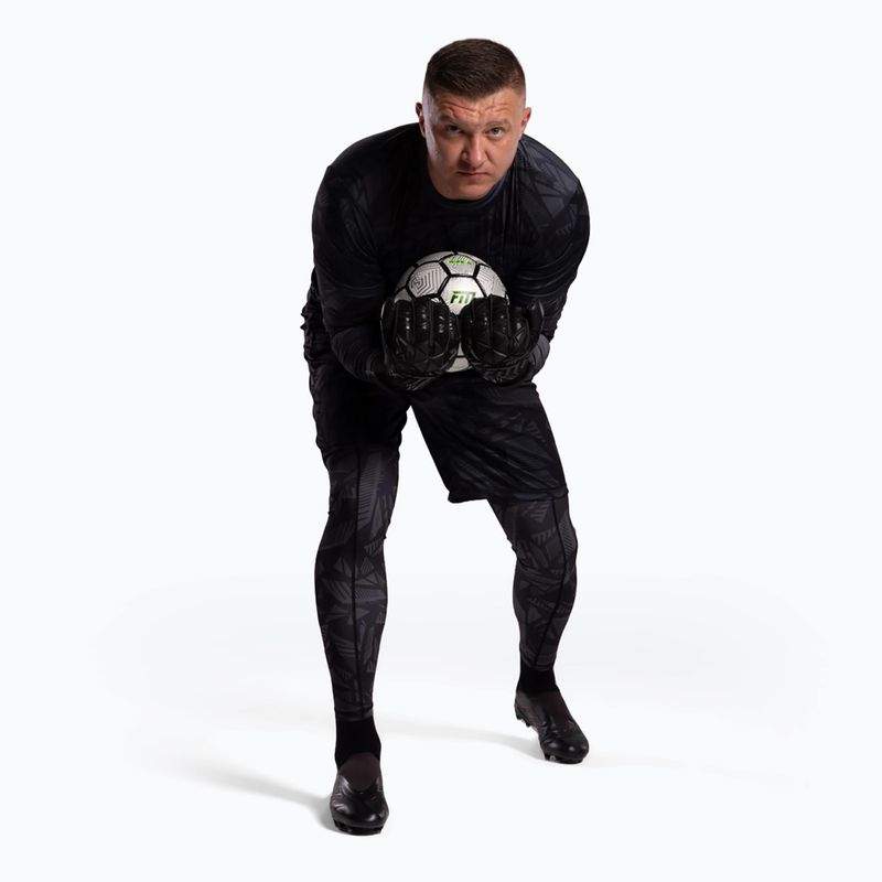 Goalkeeper gloves Football Masters Invictus X PRO black 2