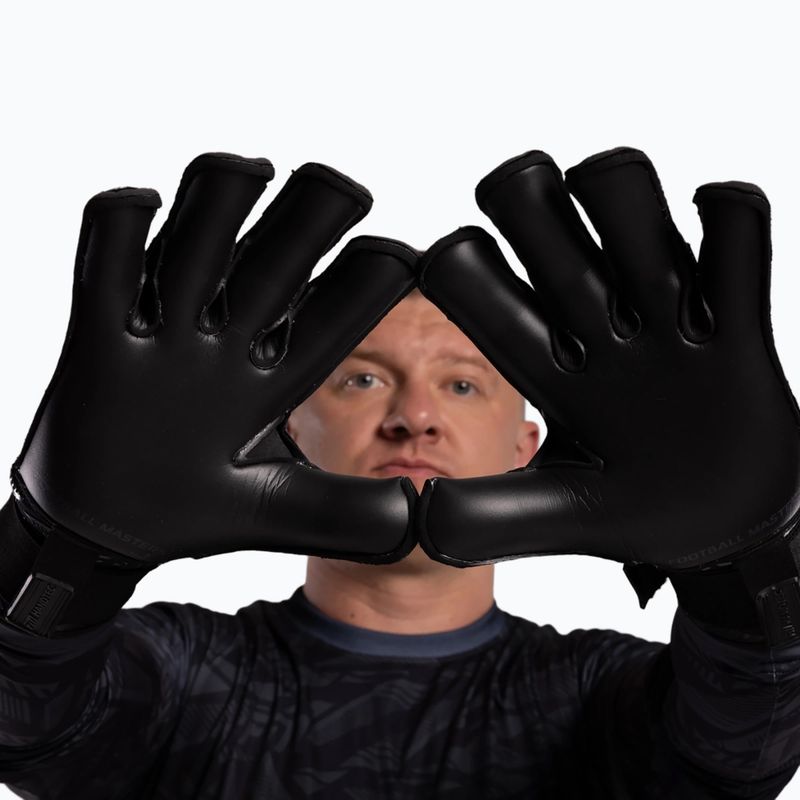 Goalkeeper gloves Football Masters Invictus X PRO black 7