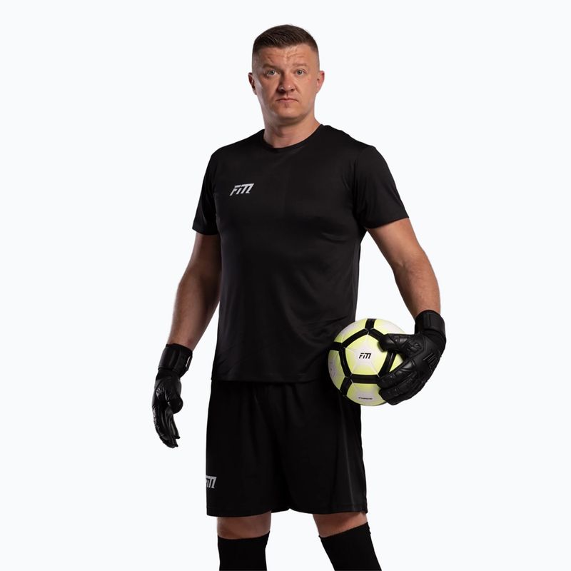 Goalkeeper gloves Football Masters Invictus X black 3