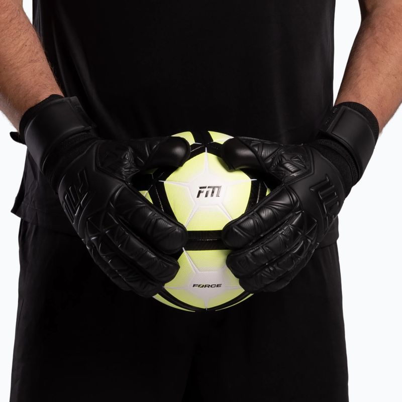 Goalkeeper gloves Football Masters Invictus X black 7