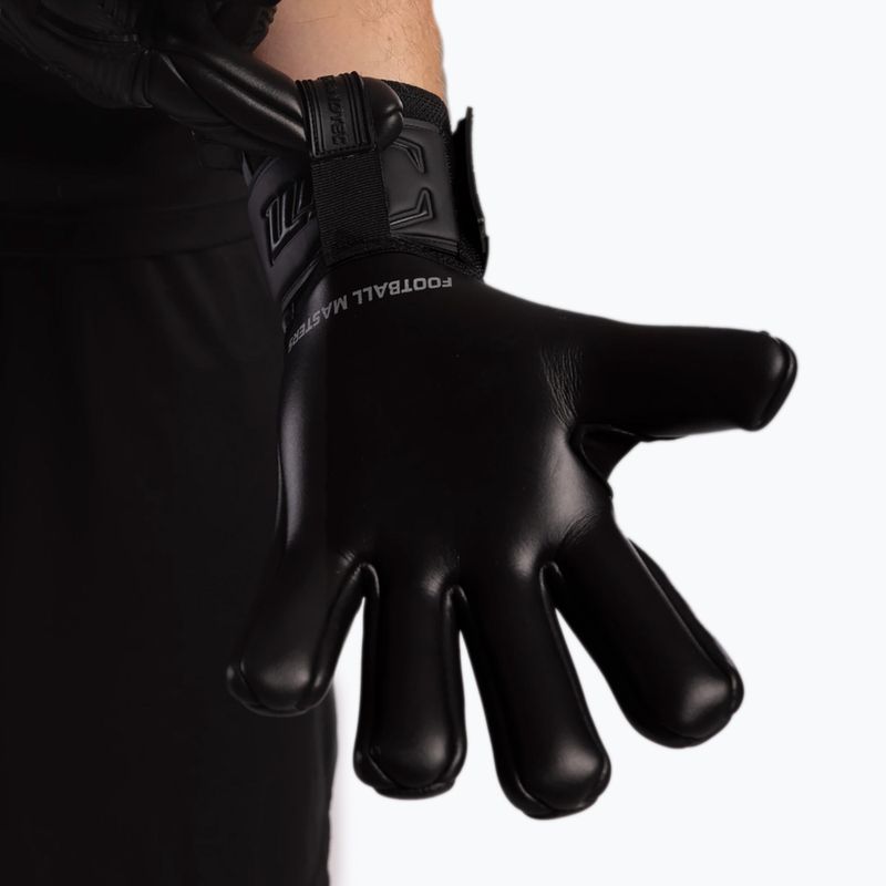 Goalkeeper gloves Football Masters Varis X black 3