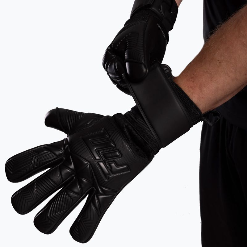 Goalkeeper gloves Football Masters Varis X black 4