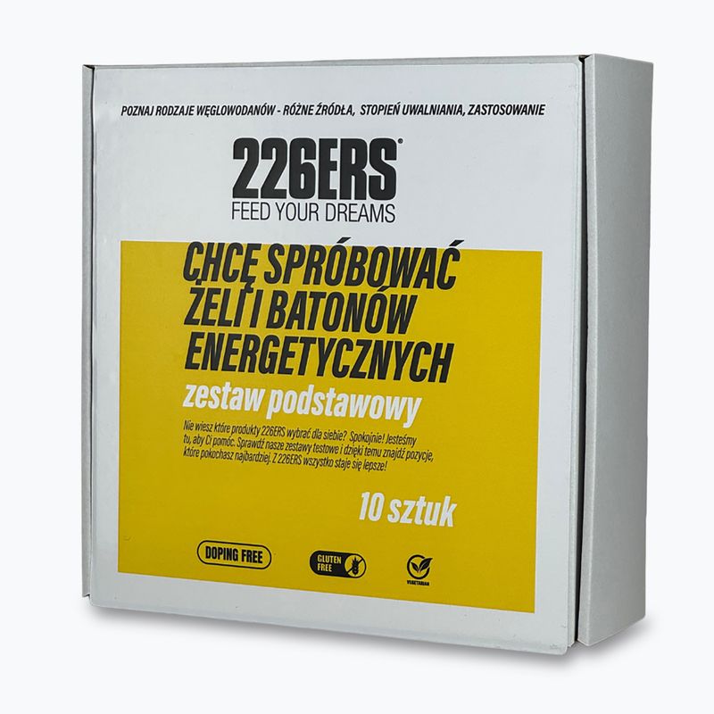Basic pack of energy gels and bars 226ERS 10 pcs.