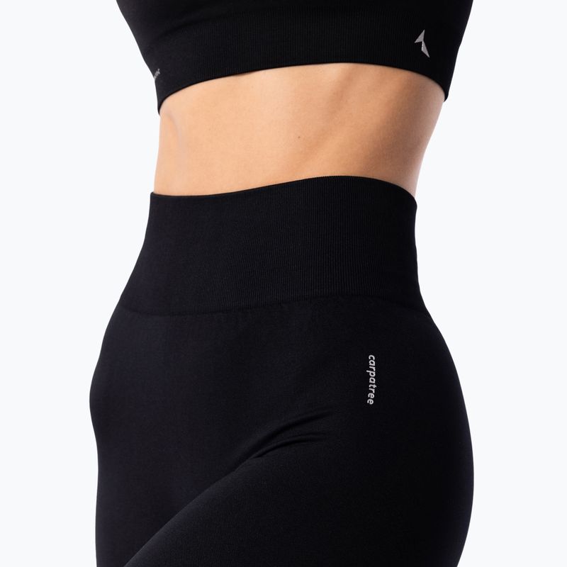 Women's training leggings Carpatree Simply Seamless pure black 5