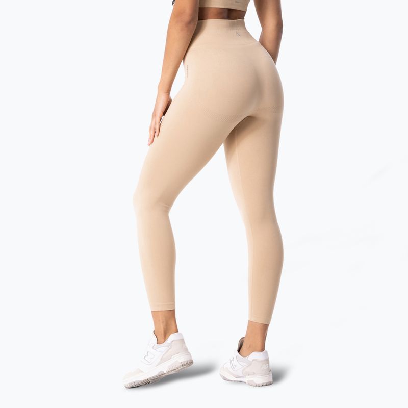 Women's training leggings Carpatree Simply Seamless perfrct beige 3