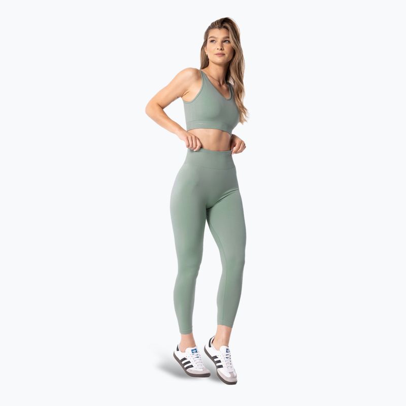 Women's workout leggings Carpatree Simply Seamless pale green 2