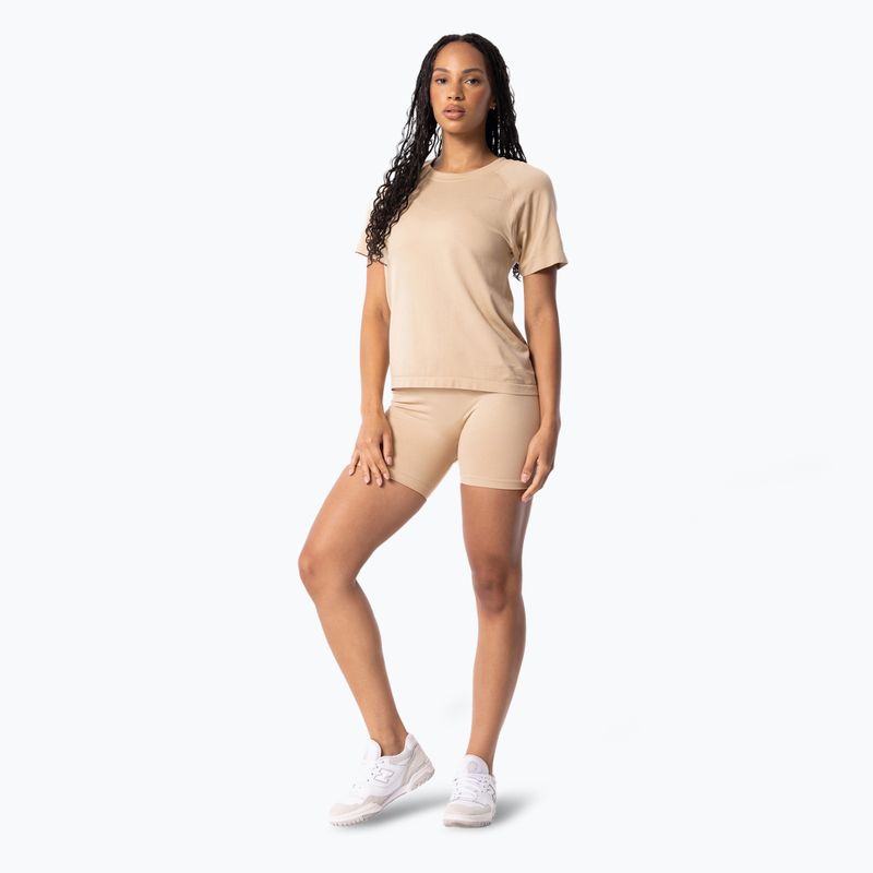 Women's training T-shirt Carpatree Simply Seamless perfrct beige 2