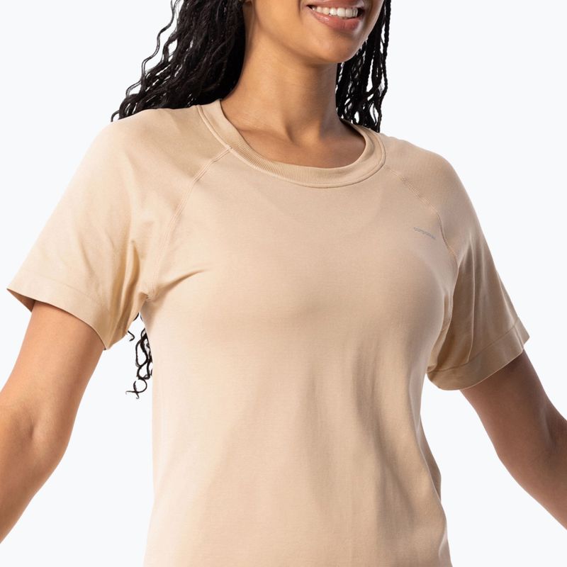 Women's training T-shirt Carpatree Simply Seamless perfrct beige 4