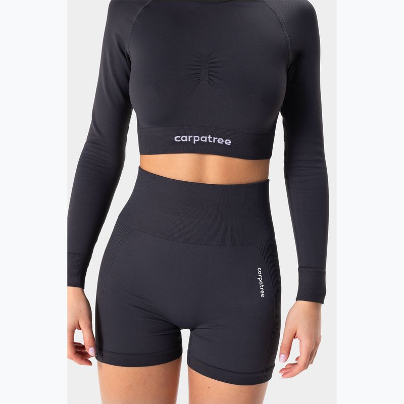 Women's training longsleeve Carpatree Allure Seamless titanium grey 3