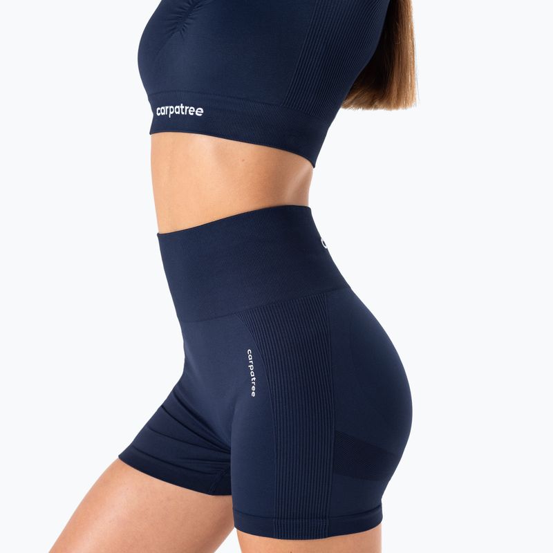 Women's training shorts Carpatree Allure Seamless midnight blue 4