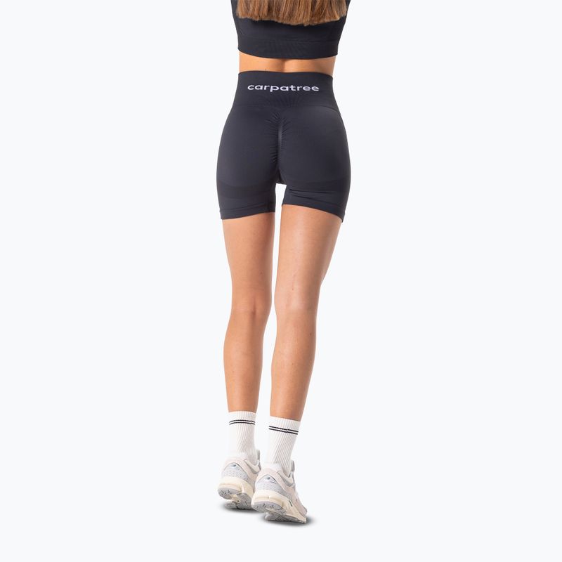 Women's training shorts Carpatree Allure Seamless titanium grey 3