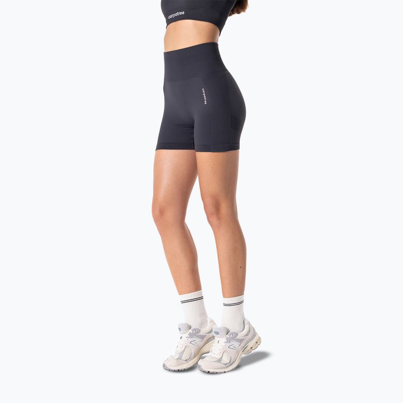 Women's training shorts Carpatree Allure Seamless titanium grey 5