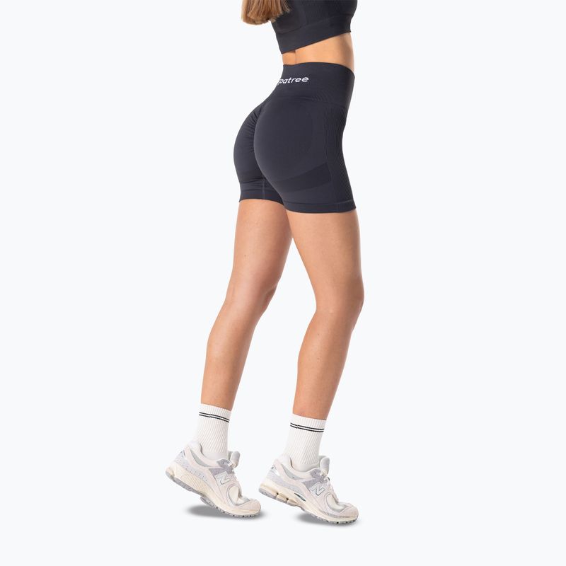 Women's training shorts Carpatree Allure Seamless titanium grey 6