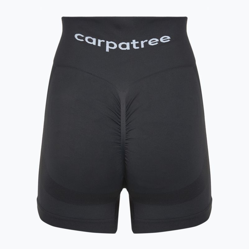 Women's training shorts Carpatree Allure Seamless titanium grey 2
