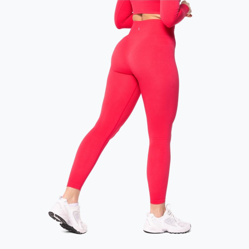 Women's training leggings Carpatree Dopamine Buzz Seamless coral paradise pink 3