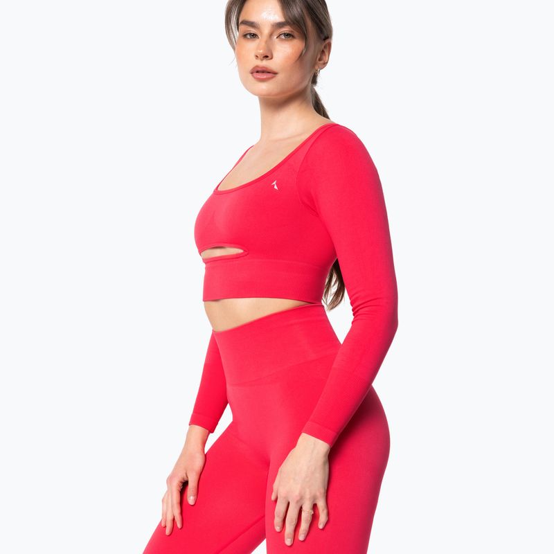 Women's training longsleeve Carpatree Dopamine Buzz Seamless coral paradise pink 5