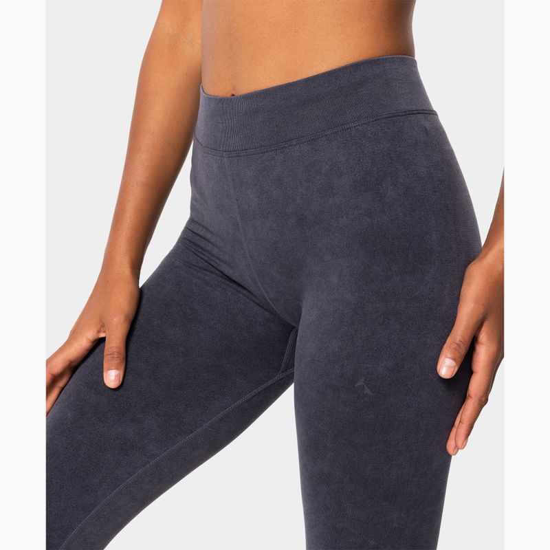 Women's training leggings Carpatree Marble Story Seamless midnight mist black 9