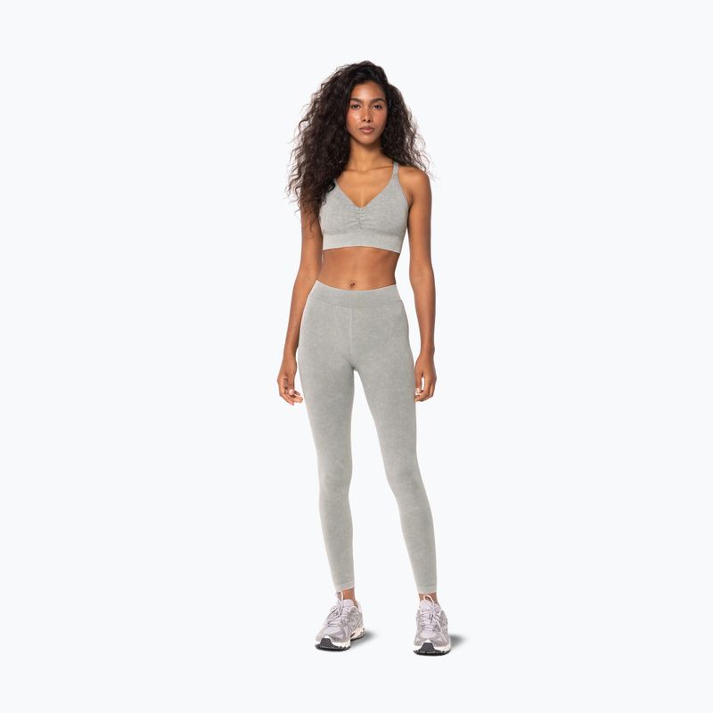Women's training leggings Carpatree Marble Story Seamless dune sage/green 2