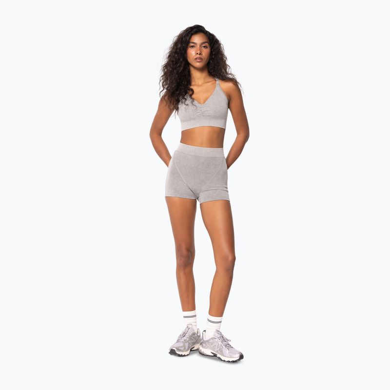 Women's training shorts Carpatree Marble Story Seamless dune sage/green 2
