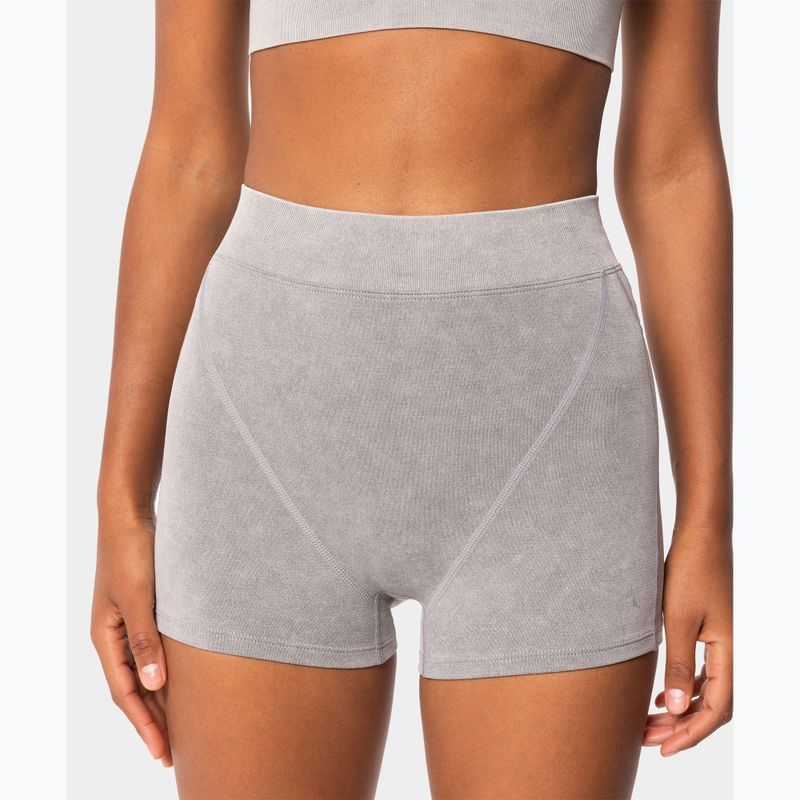 Women's training shorts Carpatree Marble Story Seamless dune sage/green 8