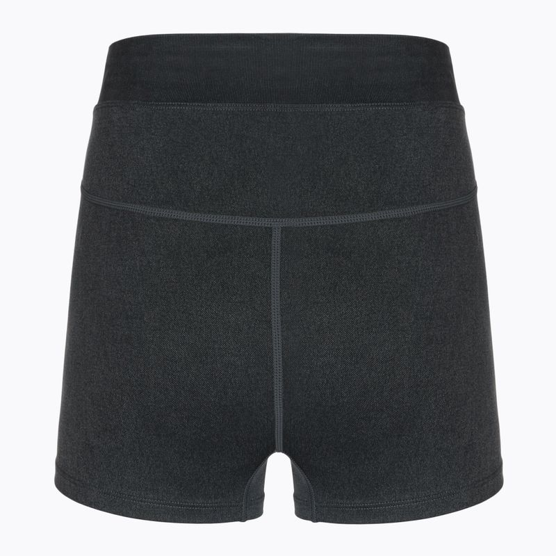 Women's training shorts Carpatree Marble Story Seamless midnight mist black 2
