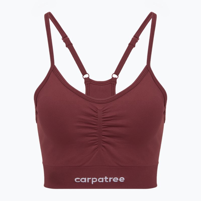 Training bra Carpatree Allure Seamless burgundy 7