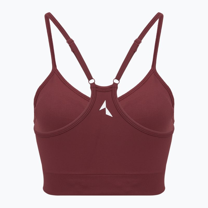 Training bra Carpatree Allure Seamless burgundy 8