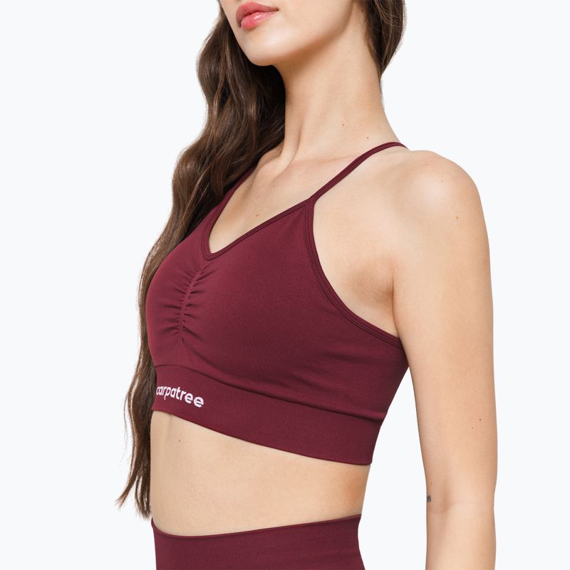 Training bra Carpatree Allure Seamless burgundy 4